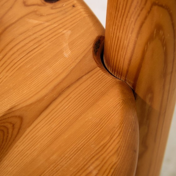 Image 1 of MK10156 Esstischgarnitur aus Kiefernholz von Rainer Daumiller für Hirtshals Savvaerk, 5er-Set