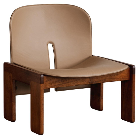 Afra & Tobia Scarpa Artona Poltrona in Pelle Maxalto 1980 – Poltrone, Leather (photo 6 of 26)