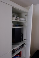 Pastoe wall cabinet, asymmetrical