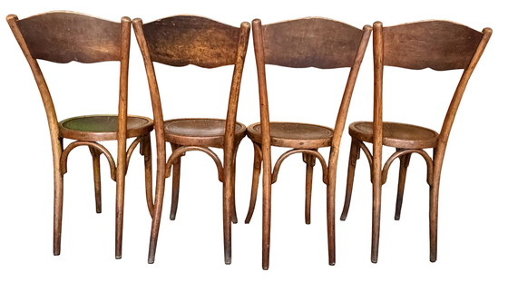 Image 1 of Set of 4 W. Baumann & Cie chairs