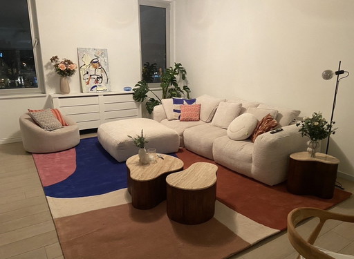 NORDIC NEST LAKE WOLLEN TAPIJT 300x400 cm