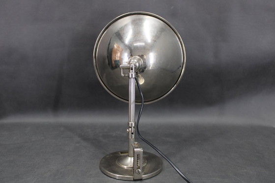 Image 1 of  1930 Verchroomde Tafellamp van Profundus, Oostenrijk