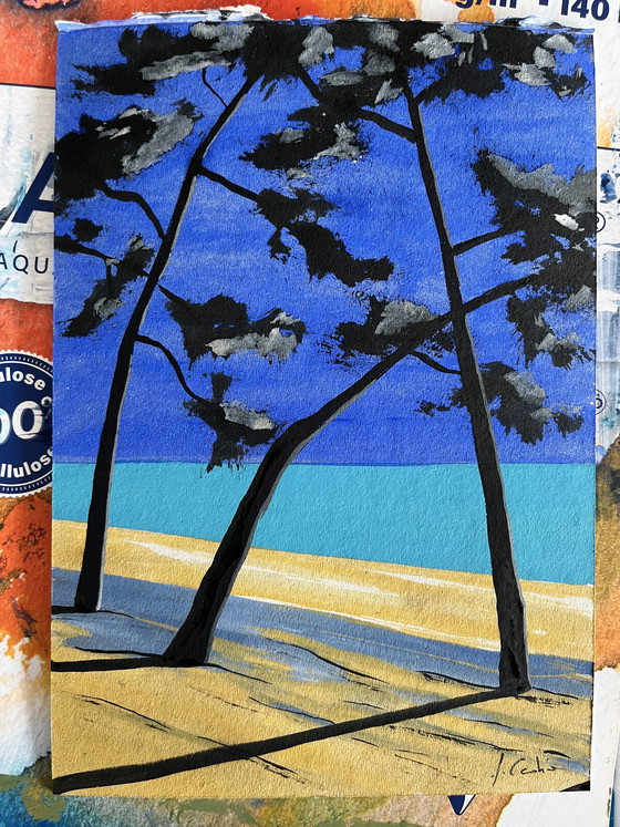 Image 1 of Gouache sobre cartulina. Tamaño 21x15 cm. A5