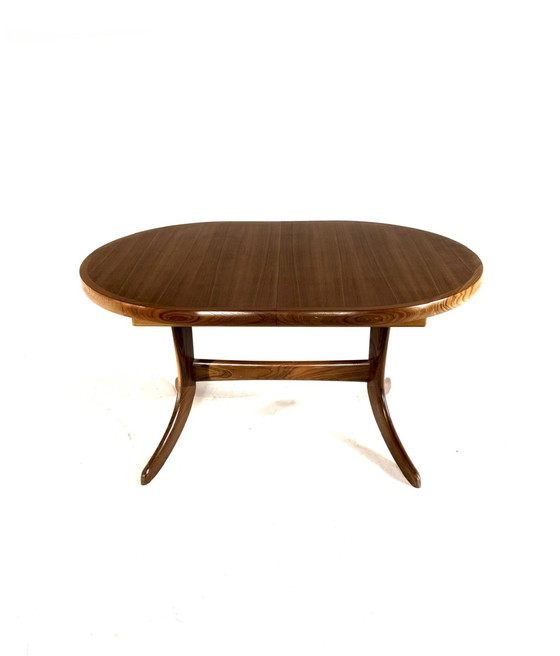 Image 1 of Vintage extendable teak dining table, Denmark 1960s