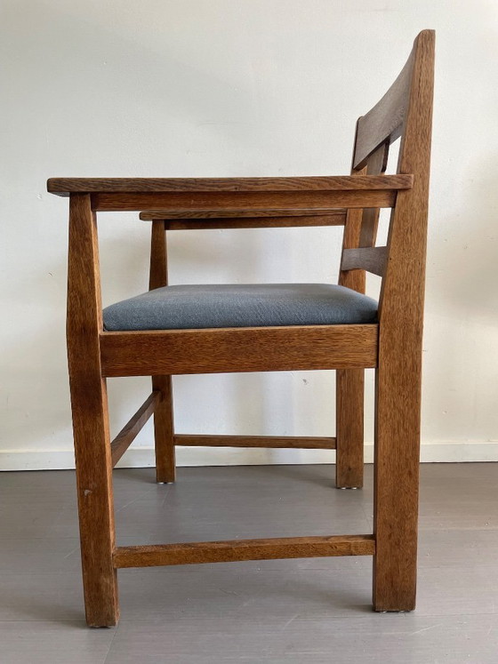 Image 1 of Amsterdamse schoolfauteuil