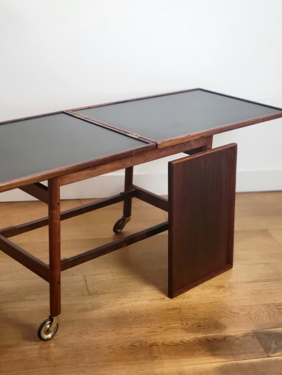 Image 1 of Carro extensible de diseño danés de Kurt Østervig para Jason Møbler en palisandro