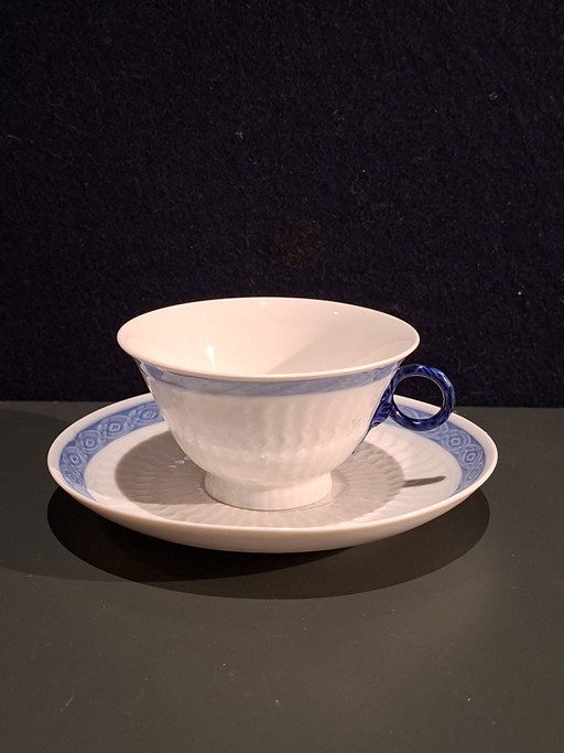 Royal Copenhagen aussi série "Blauwe waaier"