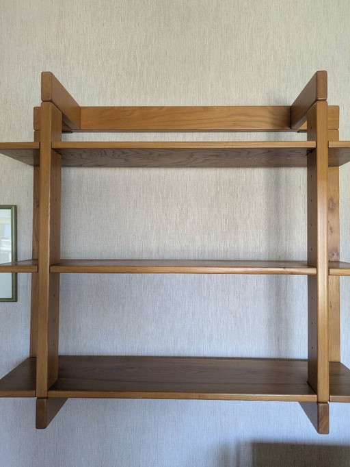 Mobile/mensola a muro in legno in stile Mid-Century Modern, anni '70 – wandrek, Wood