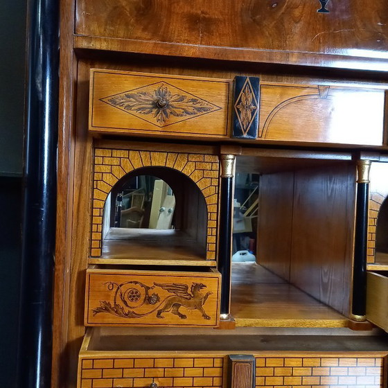 Image 1 of Französischer antiker Empire-Kabinettssekretär, 19. Jahrhundert