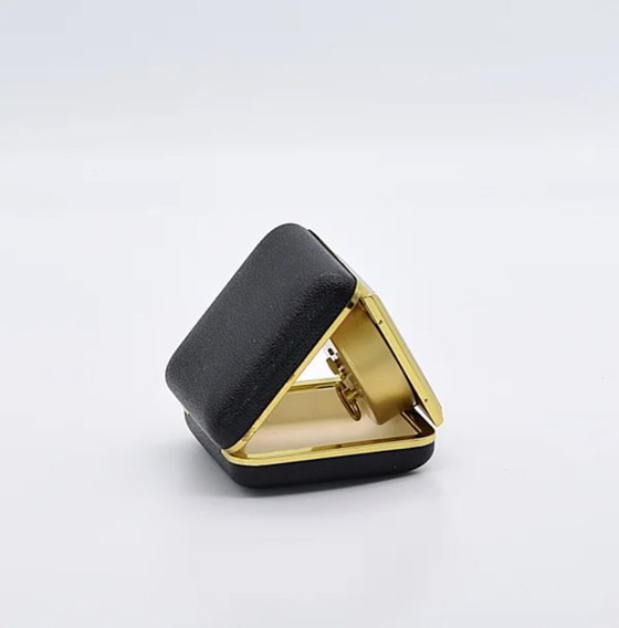 Image 1 of Vintage Junghans 1960s Travel Alarm Clock – Elegant Mid-Century Design