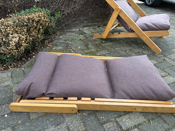 Image 1 of Kon Tiki stoelen set van Gillis Lundgren voor IKEA 