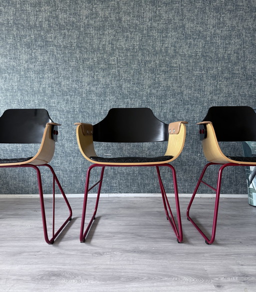 3x Chaise Showtime de Jaime Hayon pour BD Barcelona (2007)