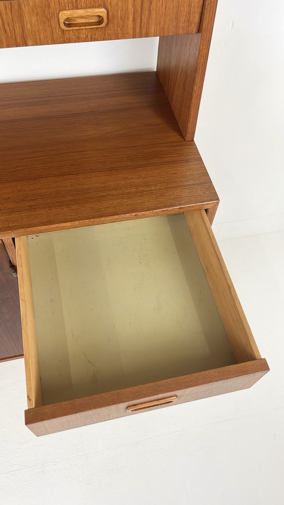 Swedish vintage teak veneer bookcase – Wall cabinet, Wood (photo 11 of 20)