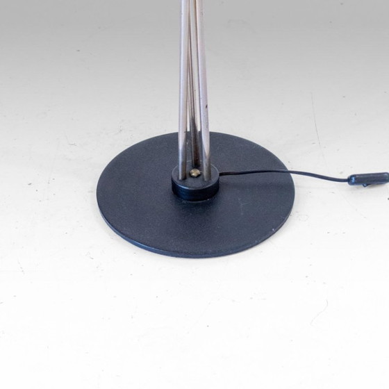 1x Vintage Reggiani Chrome Floor Lamp with Adjustable Lights, Italy, 1960s, Floor lights, Metal, Black (photo 15 of 15)