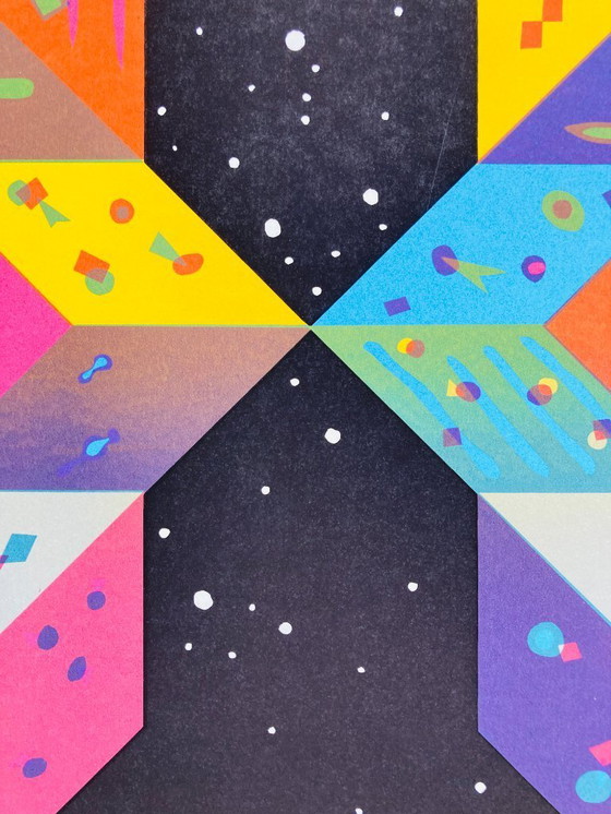 Image 1 of Peter Grass - Arabian Nights - Vintage Lithograph 1970s