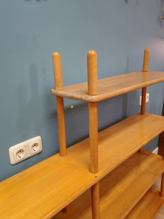 Image 1 of Credenza libreria vintage Willem Lutjens Stokkenkast Roomdivider