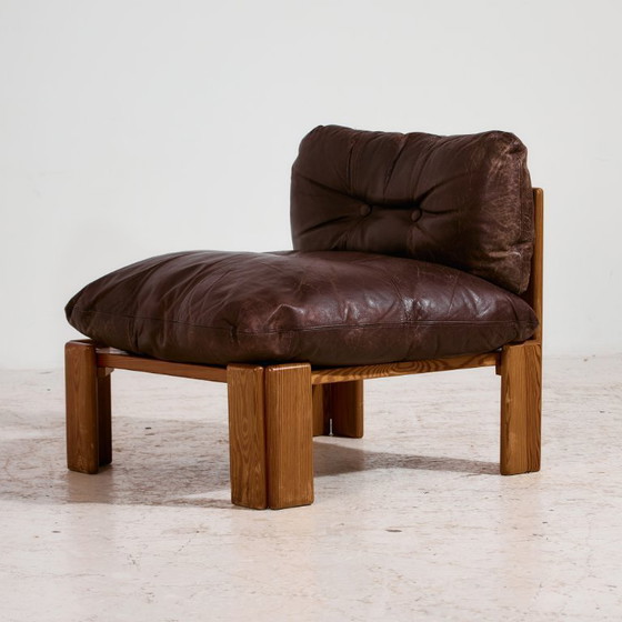 Image 1 of MK8962 Leren bankstel, set van 5