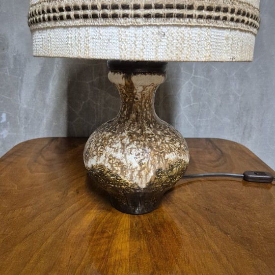 Image 1 of Lampada da tavolo in ceramica di metà secolo, Cecoslovacchia, anni '60-'70