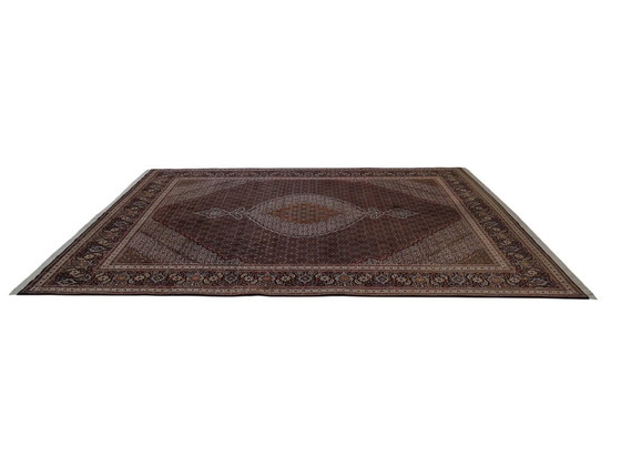 Image 1 of Tabriz Mahi - 350 x 249 cm - Wolle und Seide auf Baumwolle - Handgeknüpft