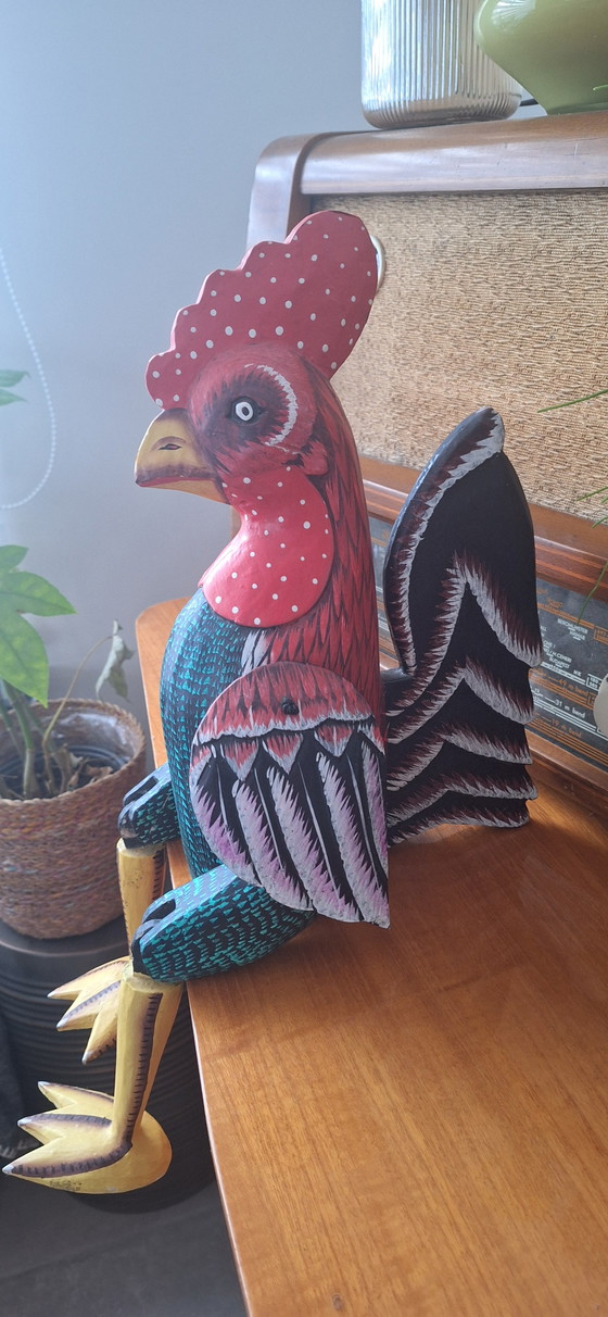 Image 1 of Folk art shelf sitter haan