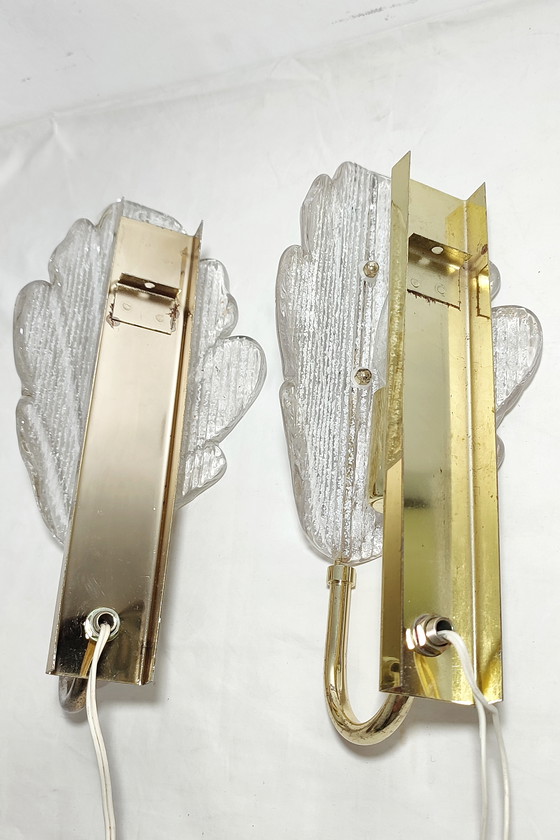 Image 1 of 2x Wall Lamps. Italy, 1970S.