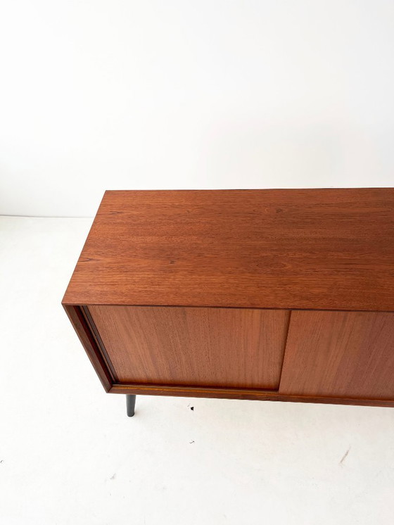 Image 1 of Mobiletto scorrevole in teak vintage