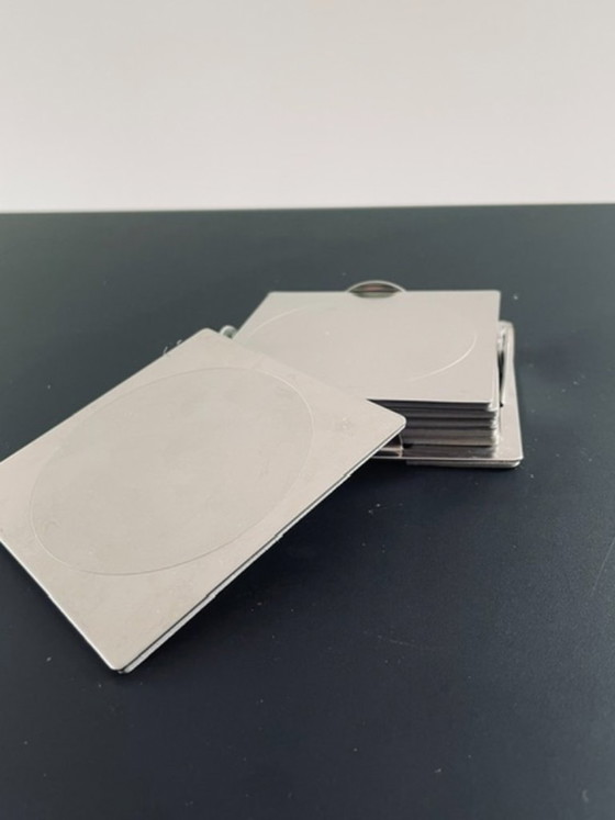 Image 1 of Dessous de verre Ikea Groggy (6 pièces) dans leur support