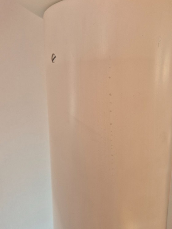 Image 1 of  Gran lámpara de pie con jardinera / mesa auxiliar Close Encounter Christmas Merchant Años 80