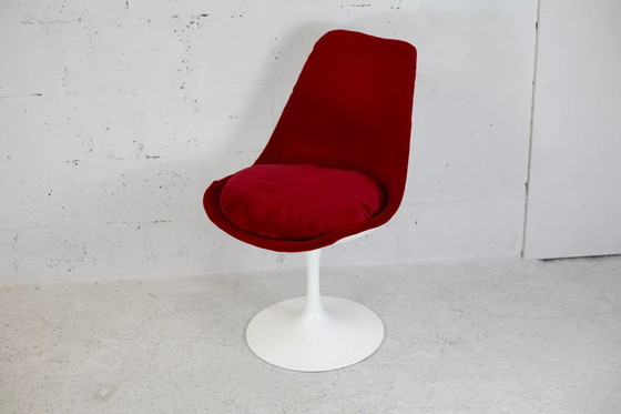Image 1 of Chaise Tulip Non-Pivotante Estampillée Knoll