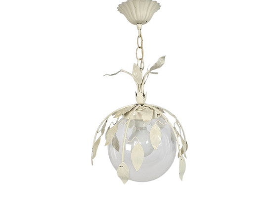 Image 1 of BHS lighting - Made in England - hanglamp - model 9297 - glas - metaal - 2000