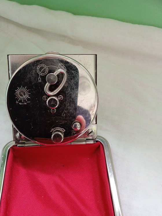 Image 1 of Sveglia da viaggio vintage anni '70, marca UTI Germania