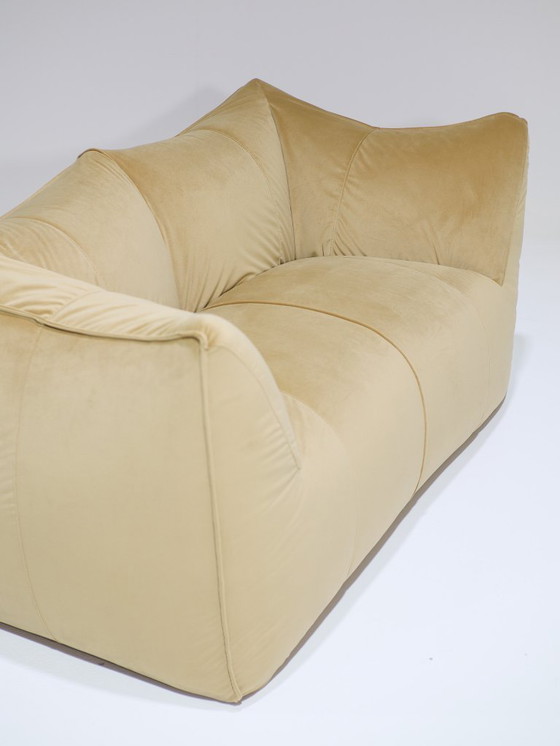 Image 1 of Le Bambole 2-seater sofa B&B Italia velvet yellow 1978
