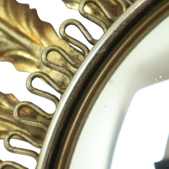 Image 1 of Mid - Century Sun Mirror Deknudt