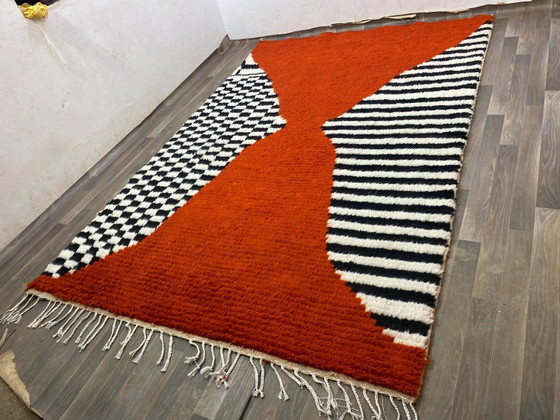 Handmade Moroccan rug, natural wool, 3x2 m. – Rugs & carpets (photo 3 of 10)