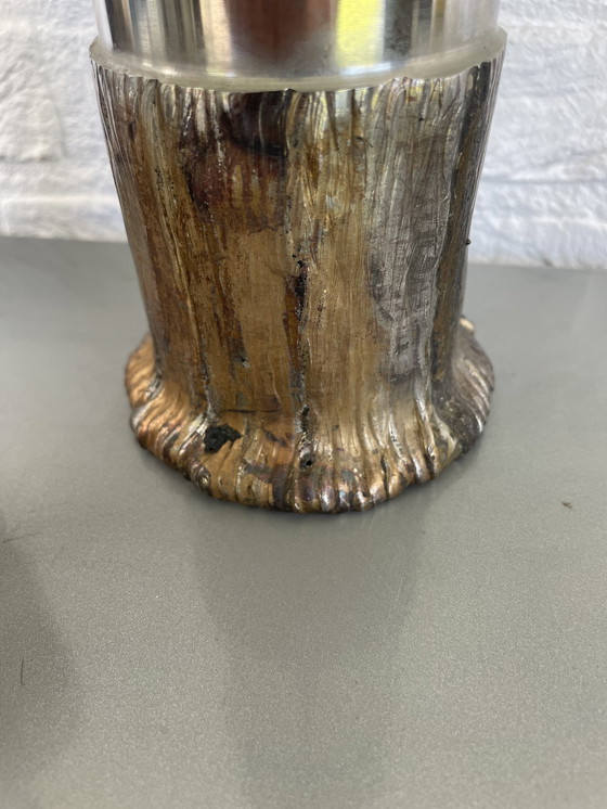 Image 1 of Satz von 3 brutalistischen Metallen aus Duitsland aus den Jahren 60/70