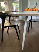 Tavolo HAY Loop 120 cm bianco