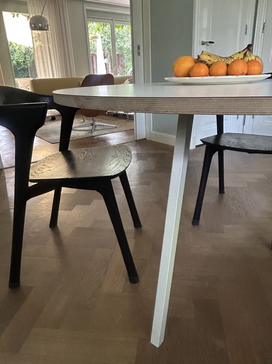 Image 1 of HAY Loop table 120 cm white