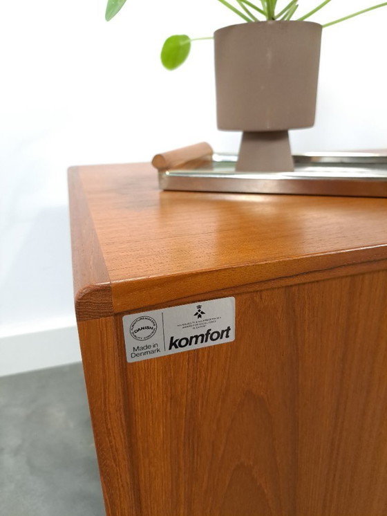 Image 1 of Teak Danish design Komfort TV furniture, LP cabinet