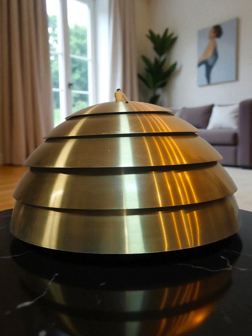 Hans-Agne Jakobsson Markaryd T-325/450 – Brass Pendant Lamp Sweden