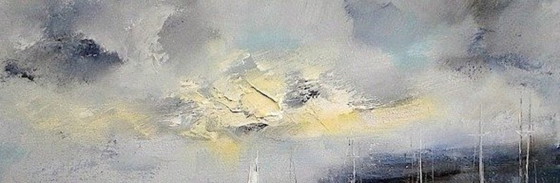 Slawomir Zajkowski - Colors of impression, Dipinti e disegni, Tela, Altro, Grigio, Impressionisme (foto 5 di 5)
