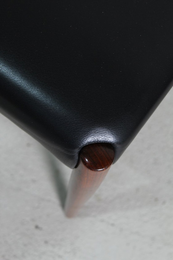 Image 1 of Lot de 3 chaises de salle à manger au design vintage Lübke