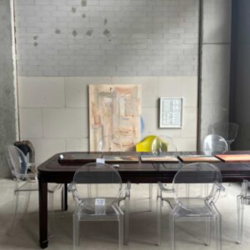 Long dining table, rosewood