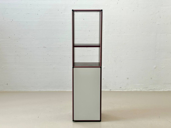 Image 1 of Modulares Designregal mit Schrankfach, 1990er Jahre