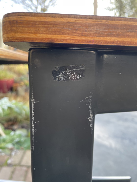 Image 1 of Vintage school desk table Atelier Marko - Dutch design 1960
