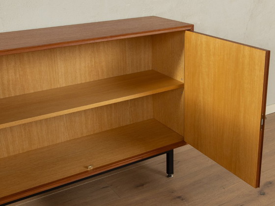 Image 1 of Credenza bianca e nera anni '60 di Heinrich Riestenpatt