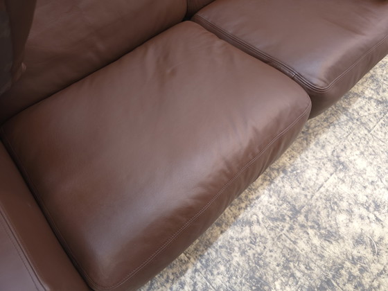 Image 1 of Divano in pelle a due posti DS 17 di De Sede