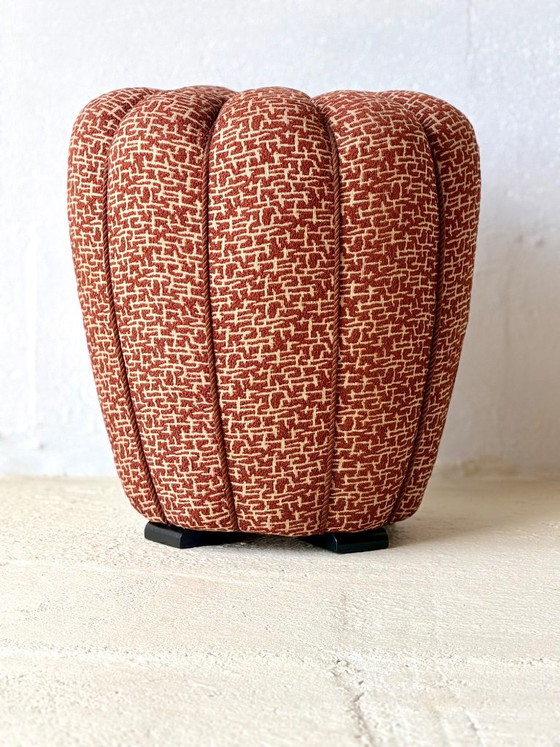 Tabouret van Jindrich Halabala – Jindřich Halabala, Hockers en poefs, Textile (photo 12 of 16)