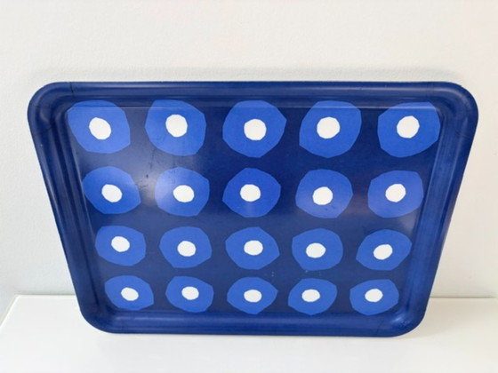 Bandeja IKEA PILLERSTARR, diseño gráfico azul, Accesorios de mesa, Plástico, Modern (foto 5 de 14)
