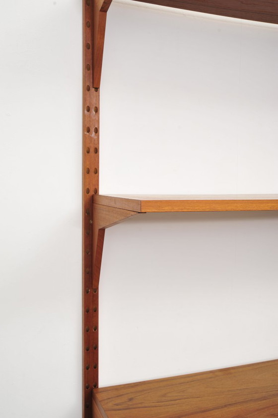 Image 1 of Mensola a muro "Royal System" in teak di Poul Cadovius per Cado (anni '50)