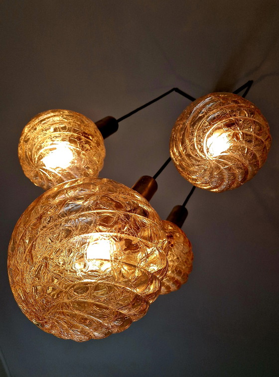 Image 1 of Vintage cascade pendant lamp - cascade, 1950/60 - Germany